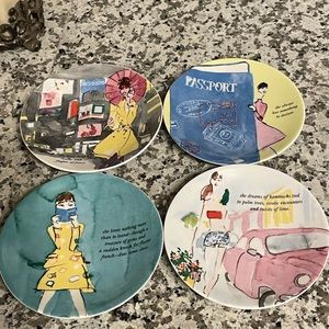 Kate Spade Tea Plates